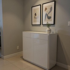 Stylish shoe storage cabinet 