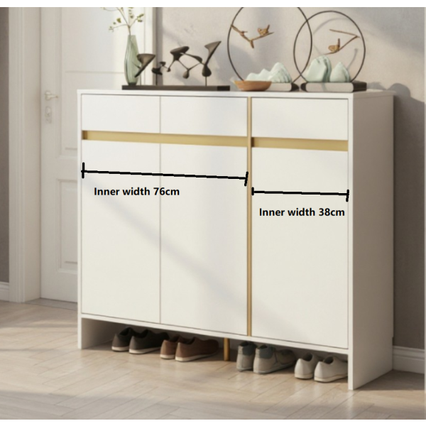 Platinum Shoe Cabinet,W120cm Platinum Shoe Cabinet,W120cm