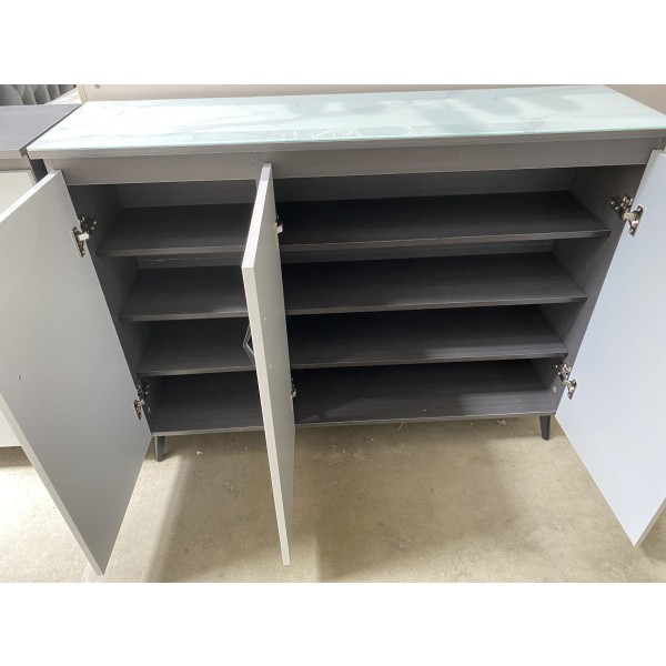 120cm -3  Doors shoe cabinet 