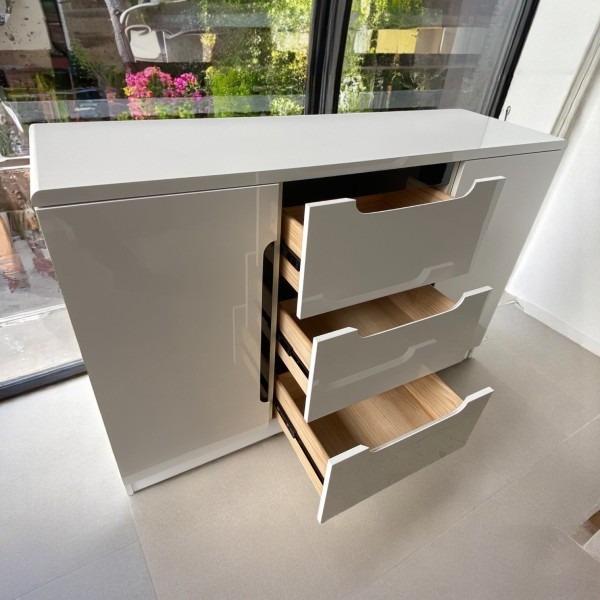 Mont 1300mm 2 Door 3 Drawer Buffet Cabinet 