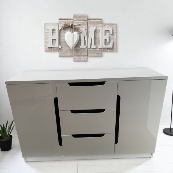 Mont 1300mm 2 Door 3 Drawer Buffet Cabinet Mont 1300mm 2 Door 3 Drawer Buffet Cabinet