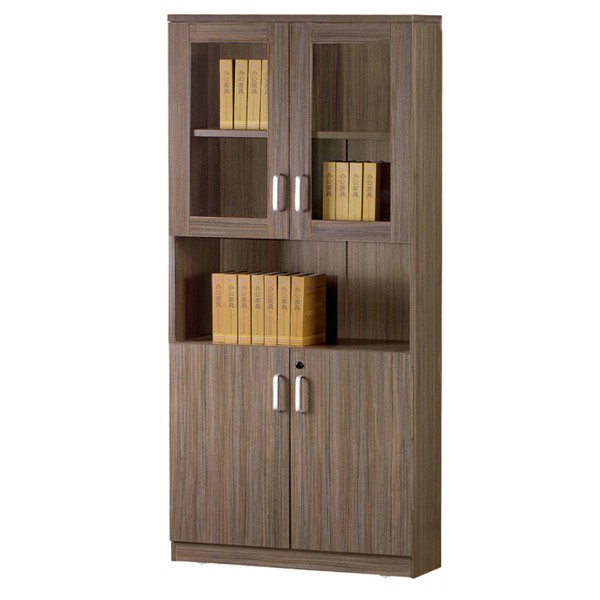 Bookshelf with doors