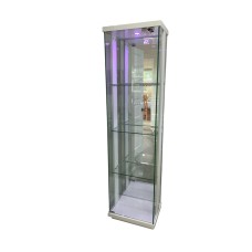  Aura Glass display cabinet - 500mm Width - Gloss White 