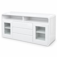 Gloss White Buffet Cabinet 1500mm – Modern Sideboard & TV Stand NZ