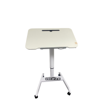 Movable & Foldable Desk - White 