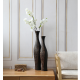 Black Tall Decorative Vase