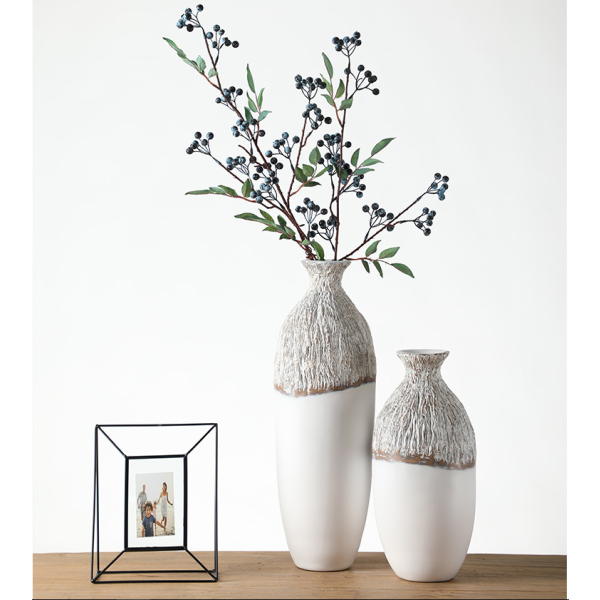 Snow mountain vase 