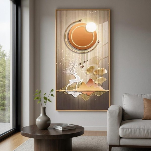 Lucky Deer and Nature Wall Art 