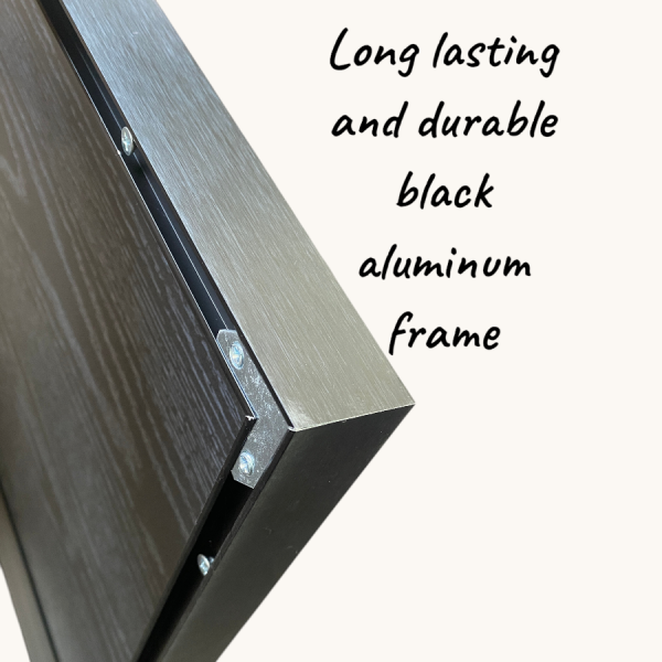 Premium Golden Botanical Wall Art - Luxury 50x50cm Entryway Feature - Black & Gold