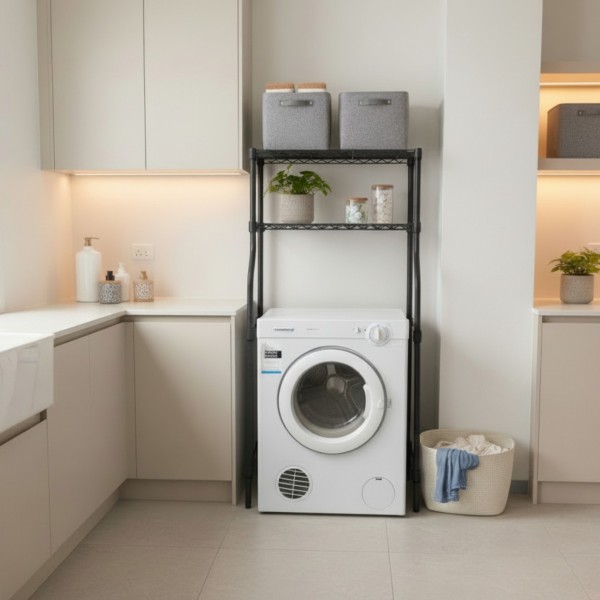 Laundry Storage Solutions NZ | Adjustable Washing Machine Shelf Laundry Storage Solutions NZ | Adjustable Washing Machine Shelf