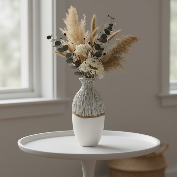 Snow mountain vase 36cm