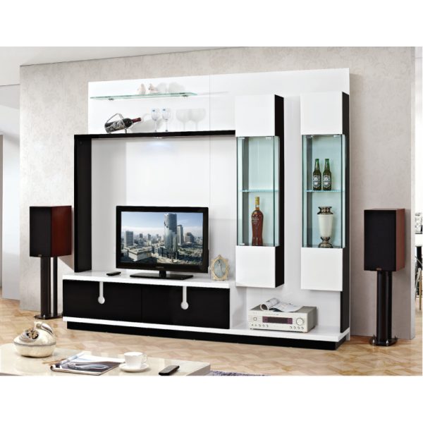 New style TV & display cabinet combination