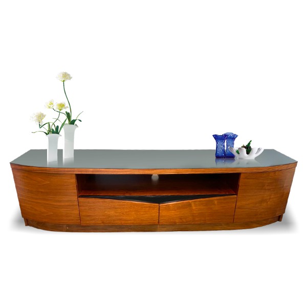 Walnut TV stand 