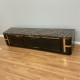 Luxury 200cm Marble Top TV Cabinet – Gloss Black & Gold