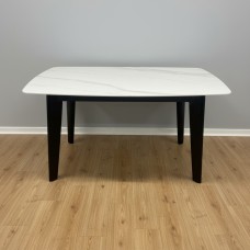 Modern White Sintered Stone Dining Table -160cm