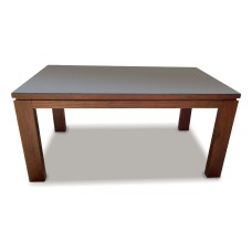 Black glass top dining table Black glass top dining table