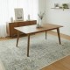Ava 160cm Solid Ash Wood Dining Table – 6 Seater Wooden Dining Table NZ