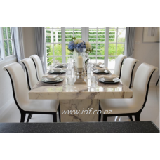 Calacatta marble dining table Calacatta marble dining table