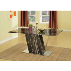 Vibrant Marble Dining Table