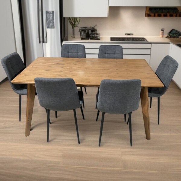Ava 6 Seater dining table set Ava 6 Seater dining table set