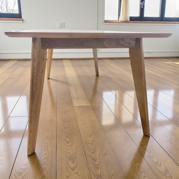 Ava 160cm Solid Ash Wood Dining Table – 6 Seater Wooden Dining Table NZ