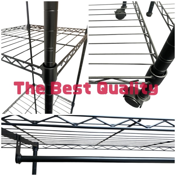 Garment Rack with 3 shelf 
