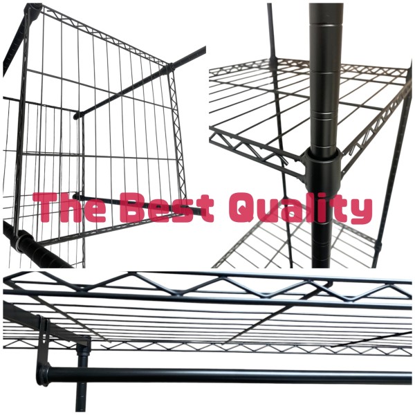 1200mm Garment Rack With Shelf