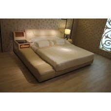 3161 leather bed with chaise 3161 leather bed with chaise