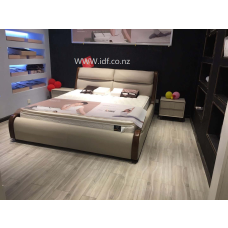 Nordic style leather bed frame -Super king Nordic style leather bed frame -Super king