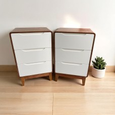 3 Drawers high bedside cabinet /Pair