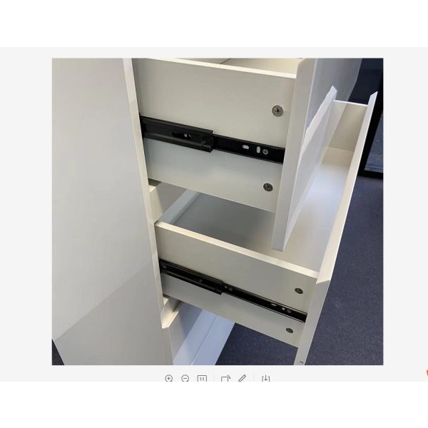 6-Drawer Tallboy Chest-Hight Gloss White Finish 6-Drawer Tallboy Chest-Hight Gloss White Finish