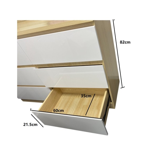 Arco 6 Drawers chest 