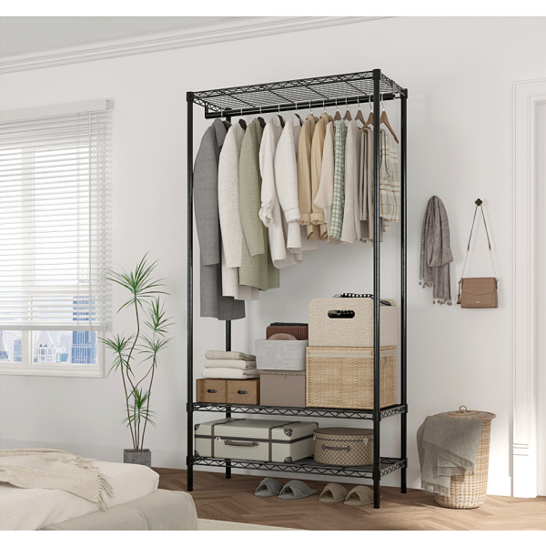 Clothes Rack with 3 shelf ,W90cm Clothes Rack with 3 shelf ,W90cm