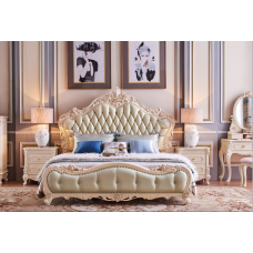 Super king Leather bed 