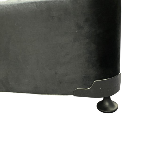 NZ Made Queen Bed Base – Black Velvet NZ Made Queen Bed Base – Black Velvet