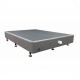 NZ Made Queen Bed Base – Light Grey Fabric