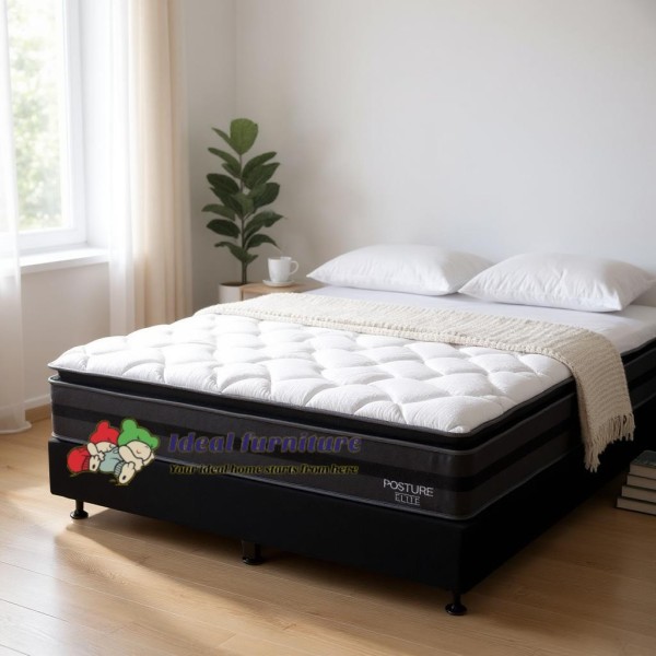  NZ Made Base with Posture Elite pillow top mattress 