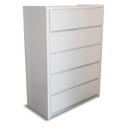 Tallboy drawers-gloss white 