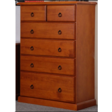 6 drawers tallboy