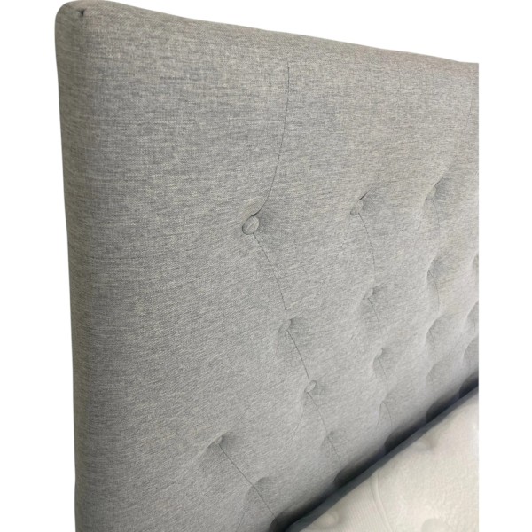 Dawn King Size Storage Bed Frame – Light Grey Fabric Gas Lift Bed NZ Dawn King Size Storage Bed Frame – Light Grey Fabric Gas Lift Bed NZ
