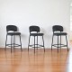 90cm Height Counter stools-Set of 3