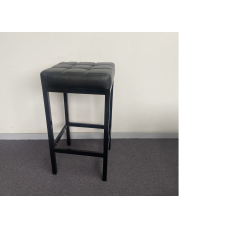 Black bar stool 