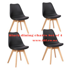 Nordic Style Dining Chairs - Black Nordic Style Dining Chairs - Black