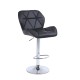 Rhombus barstool Black 