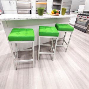 Bar stools set of 3 -Apple Green Bar stools set of 3 -Apple Green