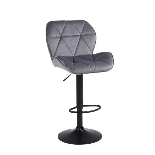Rhombus Barstool-Dark grey 