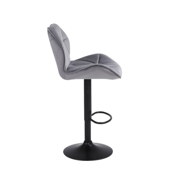 Rhombus Barstool-Dark grey 