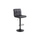 Grid black bar stool