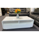 New modern gloss white coffee table 