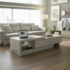 Dino Extendable 2 drawers coffee table 